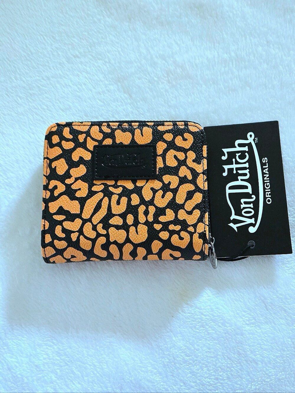 Von Dutch "Orange🧡 Cheetah" Bifold✌️ Wallet - NWT